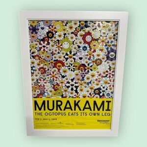 2018 Murakami Exhibition Poster From Vancouver Art Gallery